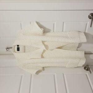 Knit sweater cardigan